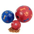 Blaue/rote Farbhundereichweite-Ball, Hundeimbiss-Ball kaubar für Ausbildungshaustiere fournisseur