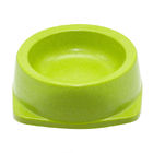 Kundengebundene Größen-keramische Haustier-Schüssel, Nahrung- für Haustiereschüssel-grüne/orange/beige Farbe fournisseur