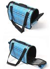 Plaid-Muster-Haustier-Fördermaschinen-Tasche reizend mit verstellbarem abmontierbarem langem Gurt fournisseur