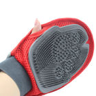 Kundenspezifischer Deshedding-Handschuh-leistungsfähiges Haustier-Pflegenhandschuh-Haustier-Putzzeug fournisseur