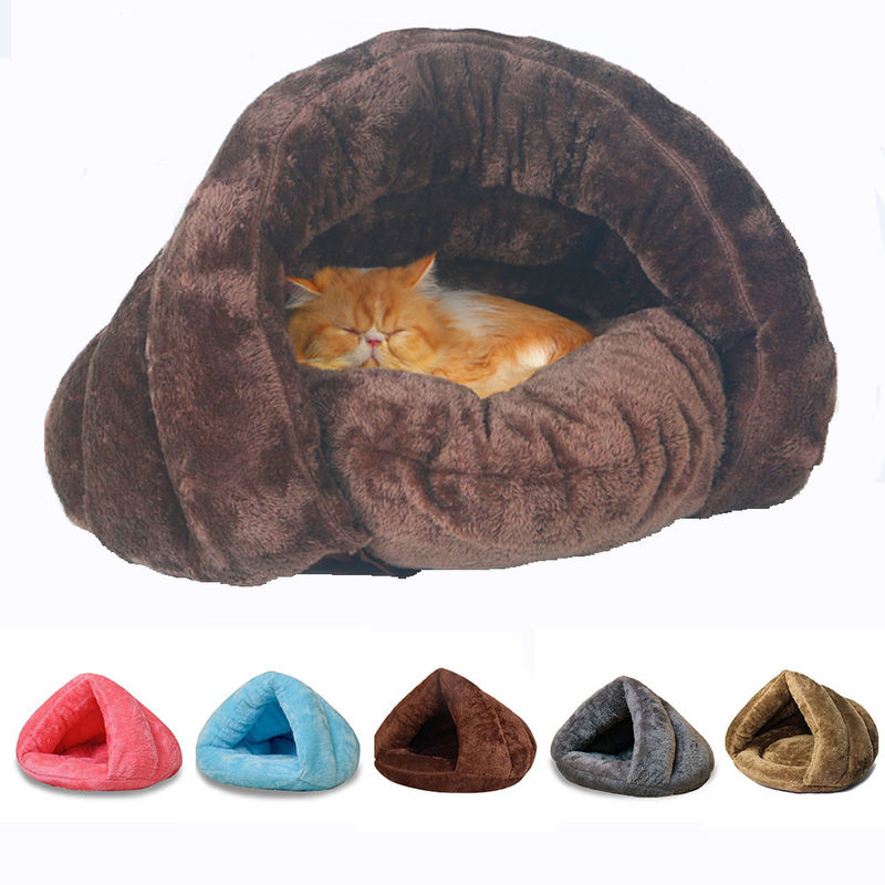 Weiches Nest-Hundehütten-Bett/Höhlen-Haus-Winter-warme gemütliche Haustier-Betten für Katzen-Hunde fournisseur
