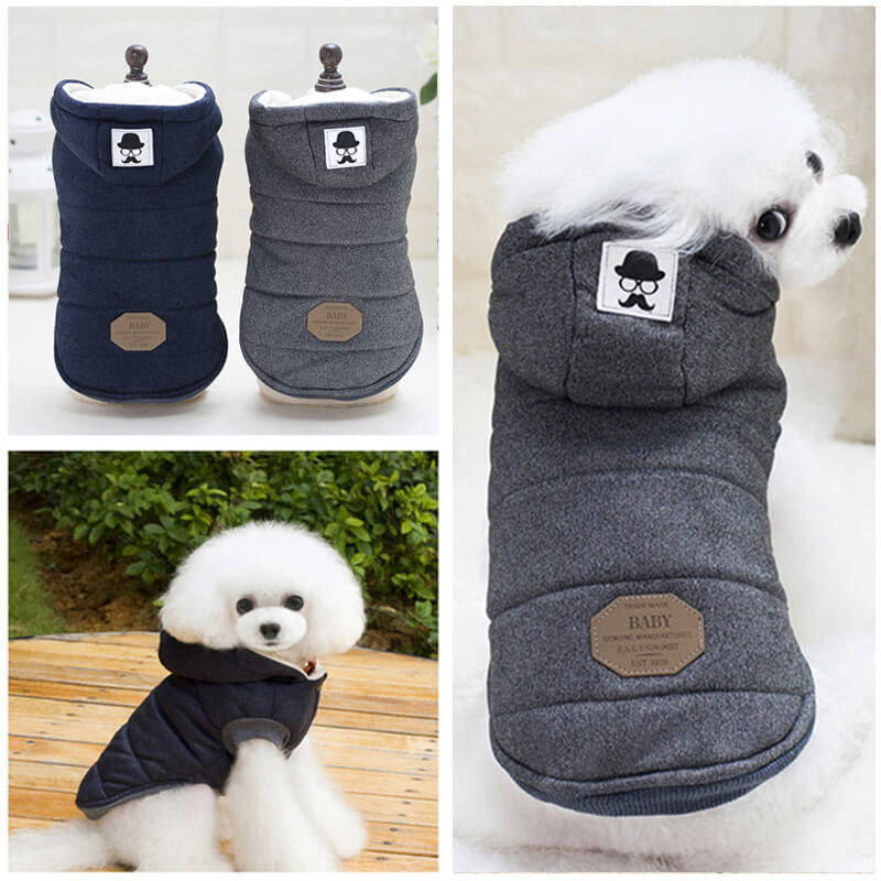 Winter-warme Haustier-Kleidungs-Westen-Jacken-Hündchen-Kleidung für kleine mittelgroße Hunde fournisseur