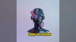 Lustiger Katzenspielzeugstab