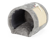 Graues Farbhaustier-Höhlen-Bett-/Katze Scratcher-Bett-großes Gewicht 1.05kg mit Mäusespielzeug fournisseur
