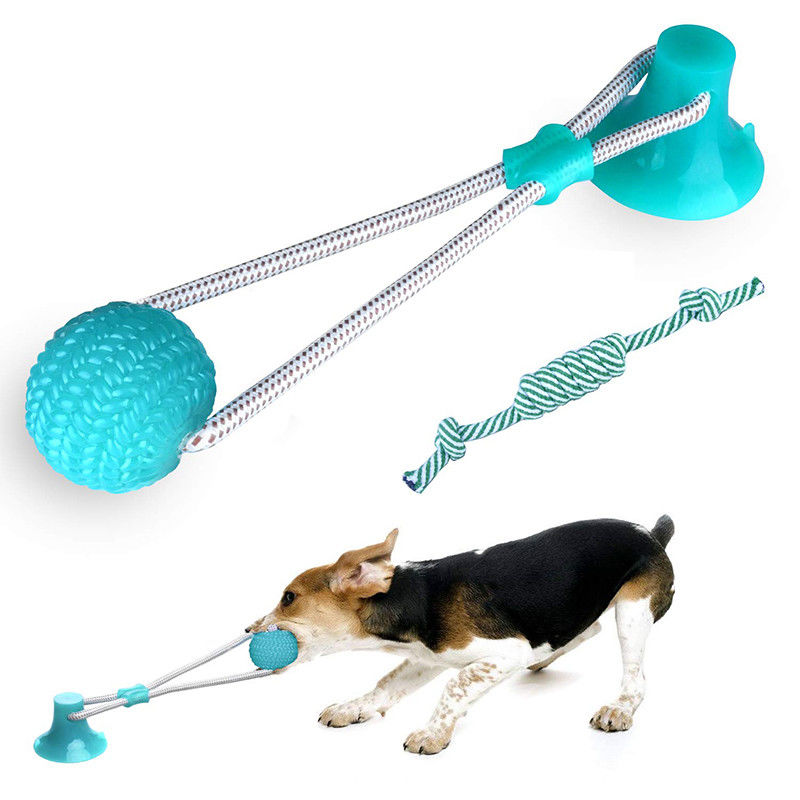 Belasten Sie Spiel-Hundespielwaren-buntes Gummimaterial des Selbst240g für Reinigungszahn fournisseur